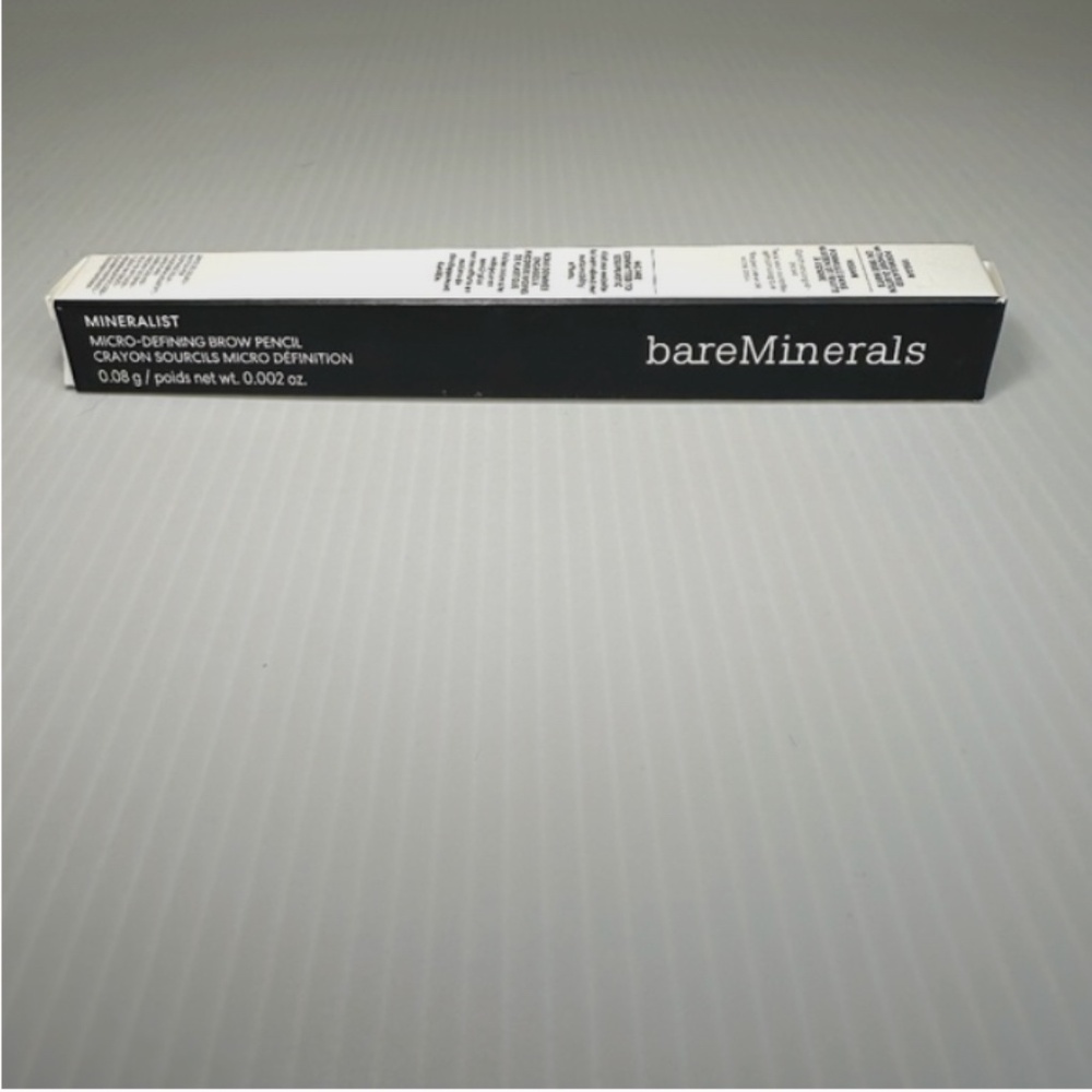 BARE MINERALS MICRO Defining Brow Pencil Rich Black 0.002 OZ